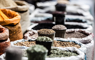 Spices,  Dishes,  Variety 